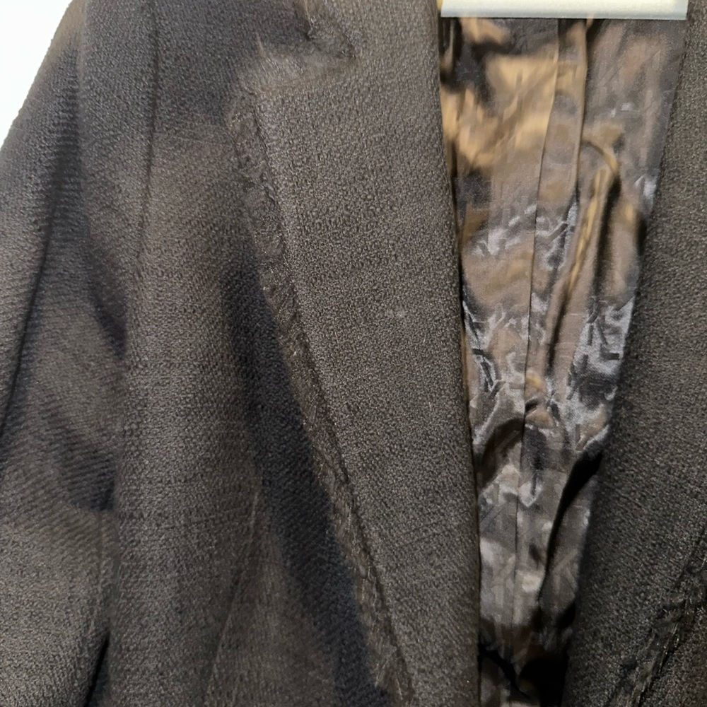 EUC Karl Lagerfeld Textured Black Jacket - Picture 11 of 11